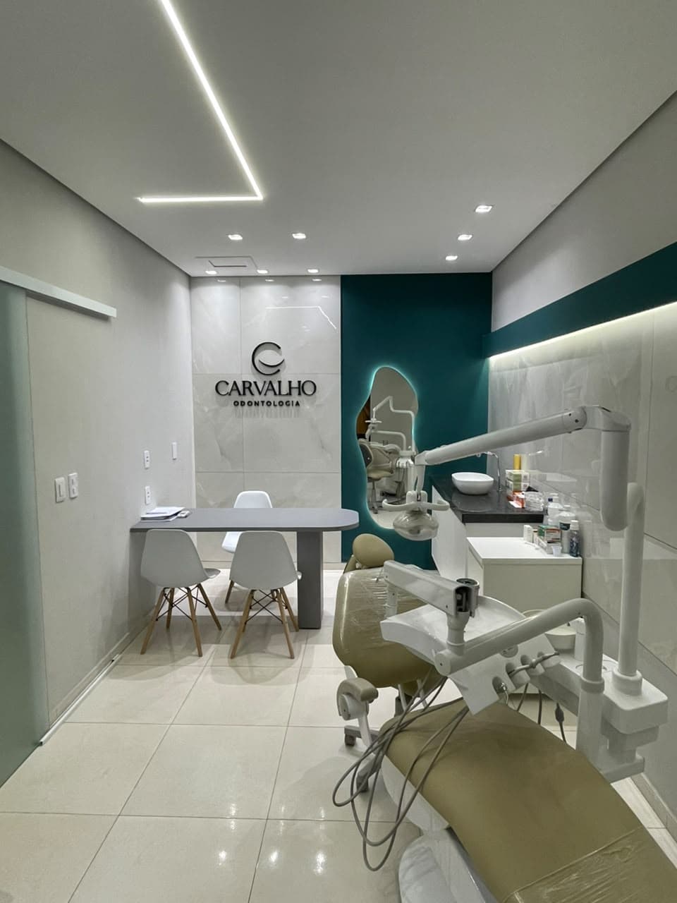 Consultório da Clínica Carvalho Odontologia